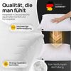 LILENO HOME Kopfkissen - gestepptes Kissen in verschiedenen Größen - Made in Germany, Füllung: 100% Polyester, Rückenschläfer, Seitenschläfer, Bauchschläfer, Set, 4er Set, Kopfkissen 50x50 cm, allergikergeeignet, Bettkissen oder Dekokissen Bild 4