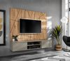 TV-Lowboard Set iLike in Lehm-Grau und Artisan Eiche 160 cm Bild 2