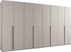 LeGer Home by Lena Gercke Kleiderschrank Schrank Garderobe Ankleide Schlafzimmer Flur SERINA Eyecatcher (3 verschiedene Ausstattungen BASIC/CLASSIC/PREMIUM (inkl. SOFT-CLOSE) in 6 Breiten (101 - 401 cm) mit Front Glas oder Dekor MADE IN GERMANY Bild 2