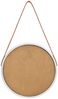 vidaXL Wandspiegel mit Gürtel 40 cm Silbern 320362 Bild 5