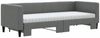 vidaXL Tagesbett Ausziehbar mit Matratzen Dunkelgrau 80x200 cm Stoff 3196592 Bild 3