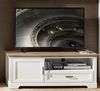 TV Lowboard JASMIN 143 cm Pinie weiß Nachbildung Bild 2
