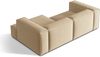 Micadoni Ecksofa Nuria 3-Sitzer Rechts Samt Nude Bild 4