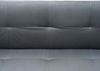 3er-Sofa HWC-G11, Couch Schlafsofa Gästebett Bettsofa Klappsofa, Schlaffunktion 195cm ~ Stoff/Textil, grau Bild 5