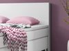 Inter Boxspringbett Madrid 180x200 cm Kunstleder Weiß Bild 3
