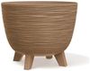 Prosperplast Blumentopf, Schale mit Füßen Furu ECO Wood-Naturo Bild 3