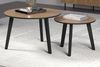Couchtisch 2er Set Ronin in Eiche und schwarz Bild 5
