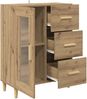 vidaXL Sideboard Artisan-Eiche 69,5 x 34 x 90 cm Holzwerkstoff 880834 Bild 5
