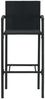 vidaXL Barhocker 4 Stk. Schwarz Poly Rattan 313455 Bild 3