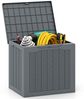 COSTWAY Auflagenbox, Gartenbox 96 L wasserdicht und wetterfest, bis 150 kg Bild 4