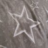 BETTWARENSHOP Bettwäsche Sterne taupe, Biber, 2 teilig, warme weiche Kuschelsterne Bild 3