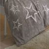 BETTWARENSHOP Bettwäsche Sterne taupe, Biber, 2 teilig, warme weiche Kuschelsterne Bild 2