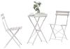 vidaXL Klapp Bistro Set 3 pcs Beige Stahl 42002971 Bild 3
