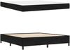 vidaXL Bettrahmen mit Matratze Schwarz 180 x 200 cm Stoff 3399080 Bild 5