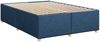 vidaXL Boxspringbett mit Matratze Blau 140x190 cm Stoff 3285379 Bild 5