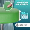 CASARIA® Rollhocker 2er Set Kunstleder Grün Bild 2