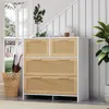 Kommode mit Schubladen, 80/38/80 cm, Schubladenkommode, Mehrzweckschrank Bild 2