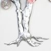 Gilde Wandrelief, Baum, "Love Tree", Metall, grau, rot, silberfarben, VE 1, L. 10 cm, B. 72 cm, H. 80 cm 74976 Bild 2