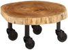 vidaXL Couchtisch Massivholz Akazie 60x55x25 cm 244950 Bild 2
