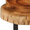 vidaXL Couchtisch Massivholz Akazie 60x55x25 cm 244950 Bild 4