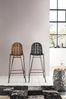 Barstuhl RATTAN, schwarz Bild 5