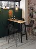 Barstuhl RATTAN, schwarz Bild 3