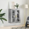 vidaXL Wandschrank Betongrau 69,5x34x90 cm 828472 Bild 3
