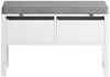 SoBuy FSR88-W Schuhbank, MDF, Lackiert, Weiß, 72 x 46 x 30 cm Bild 1