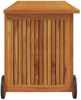 vidaXL Gartentruhe mit Rollen 113x50x58 cm Massivholz Akazie 319712 Bild 5