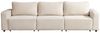 HOME DELUXE Modulares Schlafsofa VINA Beige - 295 x 92 cm Bild 2