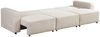 HOME DELUXE Modulares Schlafsofa VINA Beige - 295 x 92 cm Bild 5