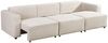 HOME DELUXE Modulares Schlafsofa VINA Beige - 295 x 92 cm Bild 4