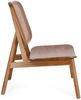 Sessel Sevya aus Teakholz und Rattan, skandinavischer Stil, natur, Rückenlehne mit Rattan-Gewebe Bild 2