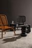 Sessel Sevya aus Teakholz und Rattan, skandinavischer Stil, natur, Rückenlehne mit Rattan-Gewebe Bild 4
