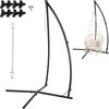 TLGREEN Hängestuhl Hängesesselgestell mit haken, Höhenverstellbar,bis 110 kg, Hängestuhl outdoor indoor Bild 5