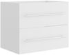 vidaXL Waschbeckenunterschrank Weiß 60x38,5x48 cm Holzwerkstoff 804692 Bild 2