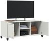 vidaXL TV-Schrank Weiß 100,5x39x43,5 cm Stahl 846667 Bild 5