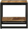 vidaXL Couchtisch Braun 40 x 40 x 38 cm Massivholz Mango 4102724 Bild 5