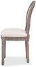 vidaXL Esszimmerstühle 2 Stk. Creme Stoff [244087] Bild 4