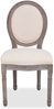 vidaXL Esszimmerstühle 2 Stk. Creme Stoff [244087] Bild 3