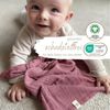 Babydecke Spucktücher, Mulltücher 4er-SET, 64x64 100% GOTS BIO-Baumwolle, DIKOS, PREMIUM Qualität atmungsaktiv, nachhaltig, plastikfrei, kuschelweich Bild 3