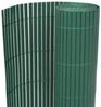 vidaXL Gartenzaun Doppelseitig 110x500 cm Grün 317162 Bild 2