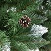 Moritz Weihnachtsbaum künstlich 180 cm mit Schnee Schnellaufbau Stecksystem Tannenbaum kaukasische Tanne Unecht naturgetreu mit Ständer Bild 4
