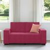 vidaXL 2-Sitzer-Sofa Weinrot 160x78x84 cm Samt 4105014 Bild 3