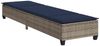 vidaXL Sonnenliege mit Auflagen Grau 55x200x25,5cm Poly Rattan 4104099 Bild 5