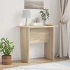 Konsolentisch, Beistelltisch, Konsole Sonoma-Eiche 93 x 40 x 75 cm Holzwerkstoff Bild 2