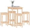 5-tlg. Bar-Set Massivholz Kiefer [3124737] Bild 4
