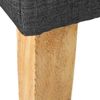 Sitzbank Polsterbank Anthrazit Betthocker Bank Beistellbank 103 cm Bild 4