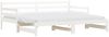 vidaXL Tagesbett Ausziehbar Weiß 90x200 cm Massivholz Kiefer 836148 Bild 2