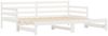 vidaXL Tagesbett Ausziehbar Weiß 90x200 cm Massivholz Kiefer 836148 Bild 3